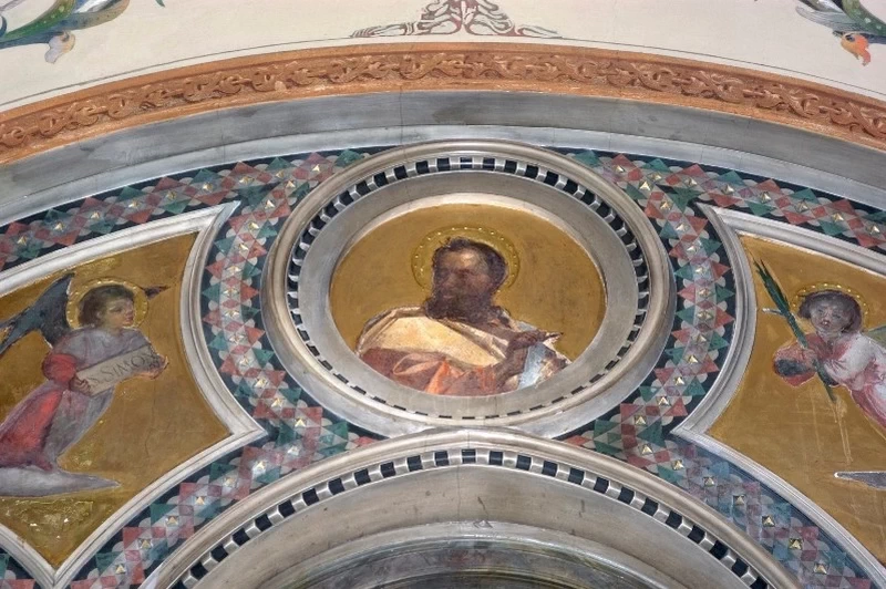  144-Modesto Faustini-San Simone apostolo - Santuario Santa Maria delle Grazie, Brescia